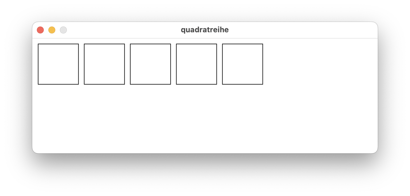 Sketch Quadratreihe